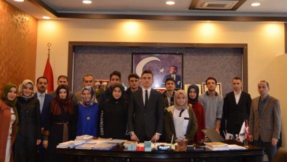 İlçemiz Şehit Kazım Şahan Mesleki ve Teknik Anadolu Lisesi Müdürlüğünce Afrin Yararına Kermes