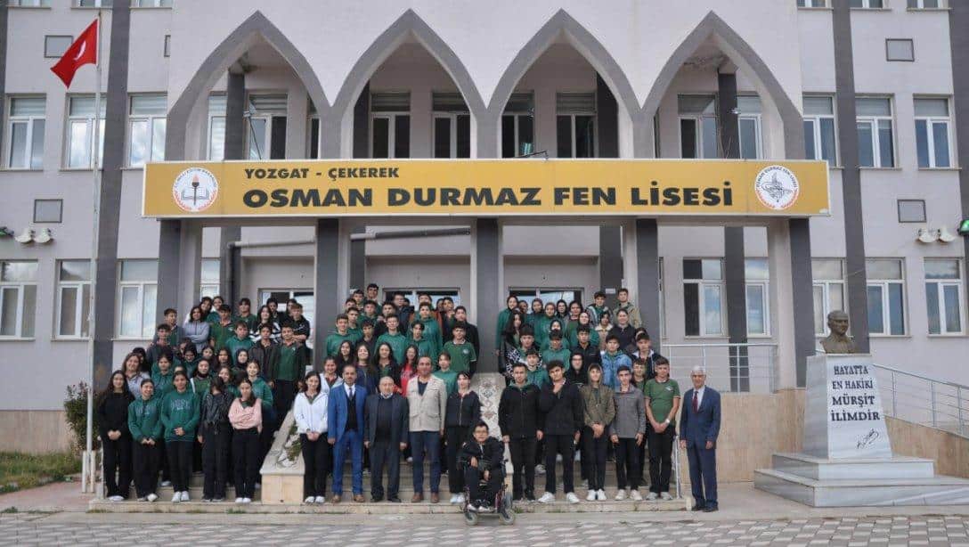 Hayırsever İş Adamı Osman DURMAZ'dan Okullarımıza Ziyaret.